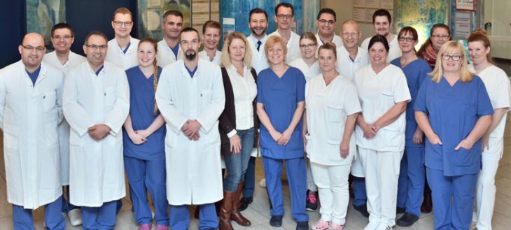 Teamfoto der Urologie